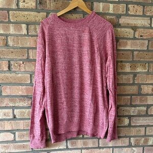 Men’s Pink Crewneck Sweater
